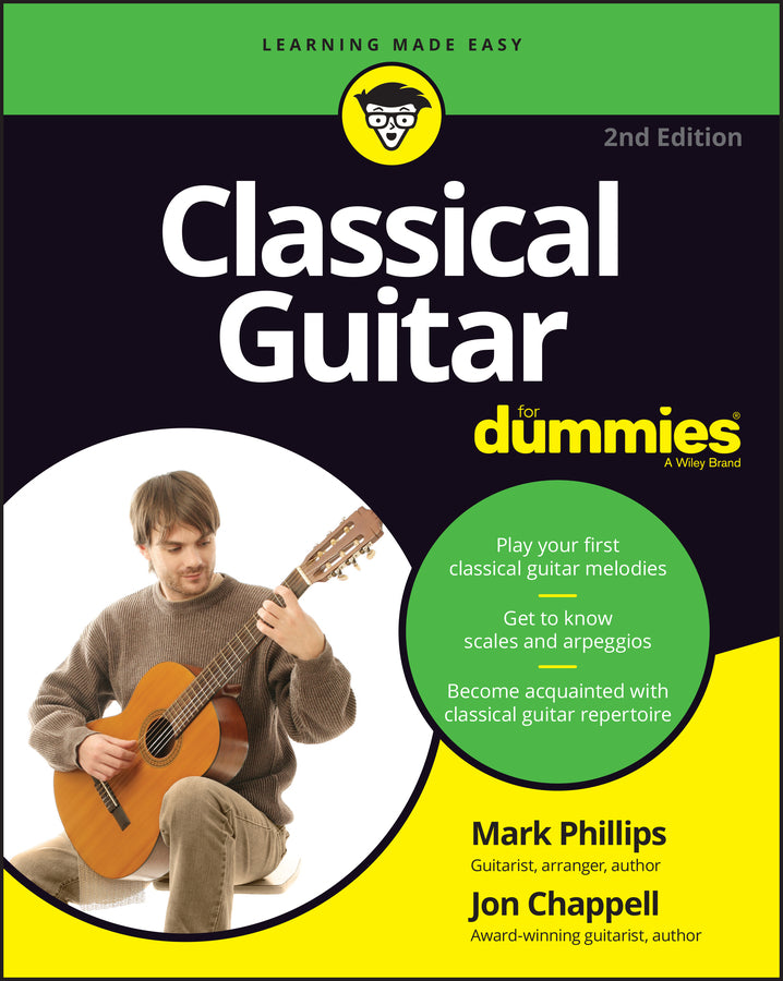 Classical Guitar For Dummies, 2nd Edition (Paperback / softback) 9781119873020