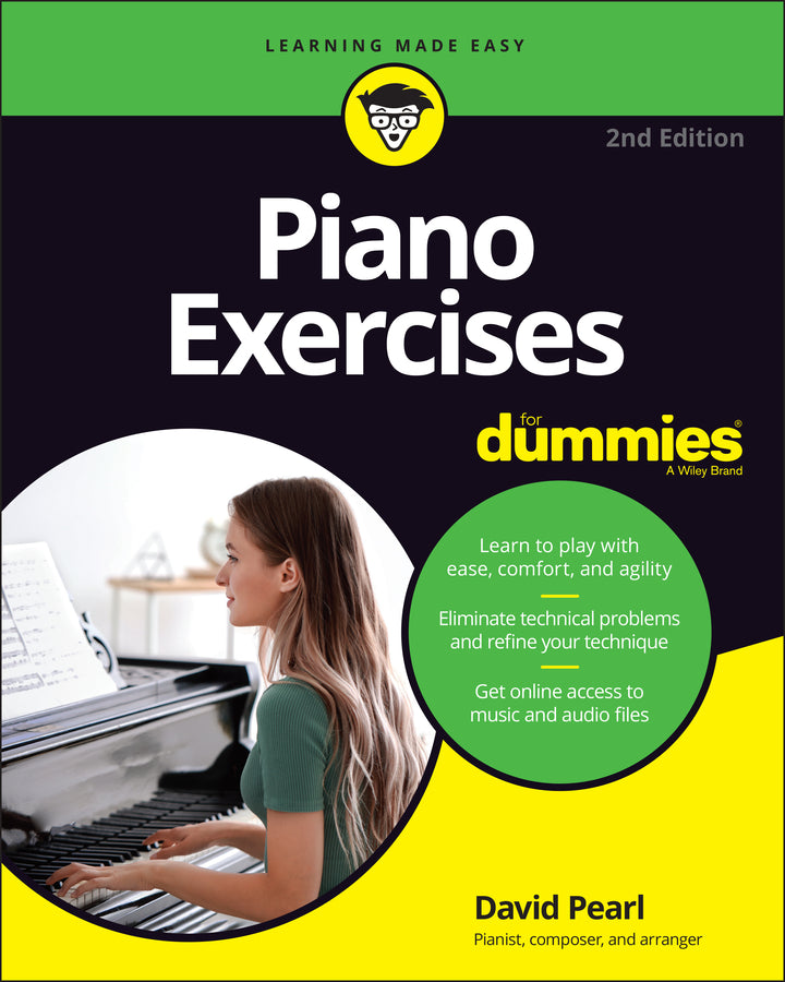 Piano Exercises For Dummies, 2nd Edition (Paperback / softback) 9781119873204