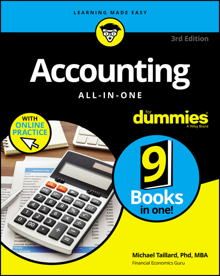 Accounting All–in–One For Dummies (+ Videos and Quizzes Online), 3rd Edition (Paperback / softback) 9781119897668