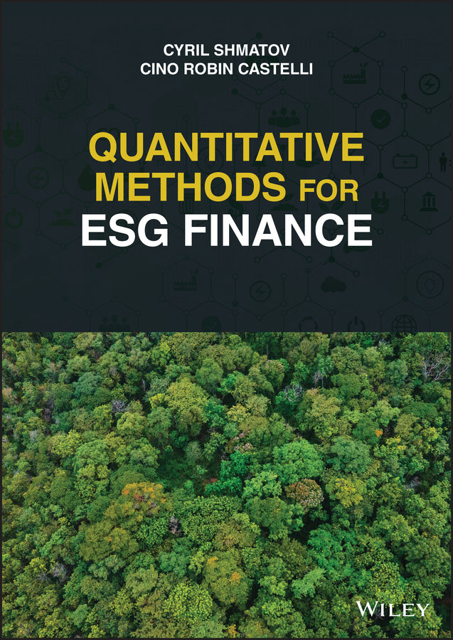 Quantitative Methods for ESG Finance (Hardback) 9781119903802