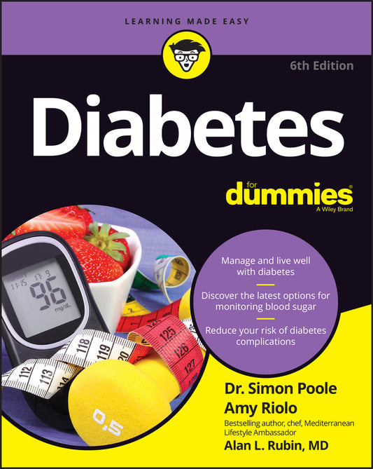 Diabetes For Dummies, 6th Edition (Paperback / softback) 9781119912583