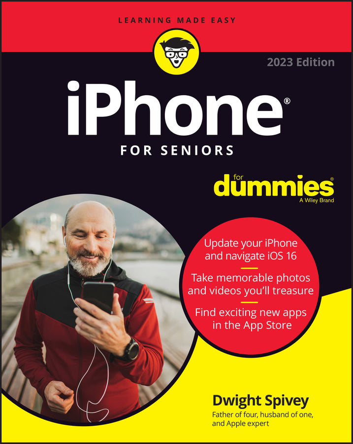 iPhone For Seniors For Dummies 2023 Edition (Paperback / softback) 9781119912842