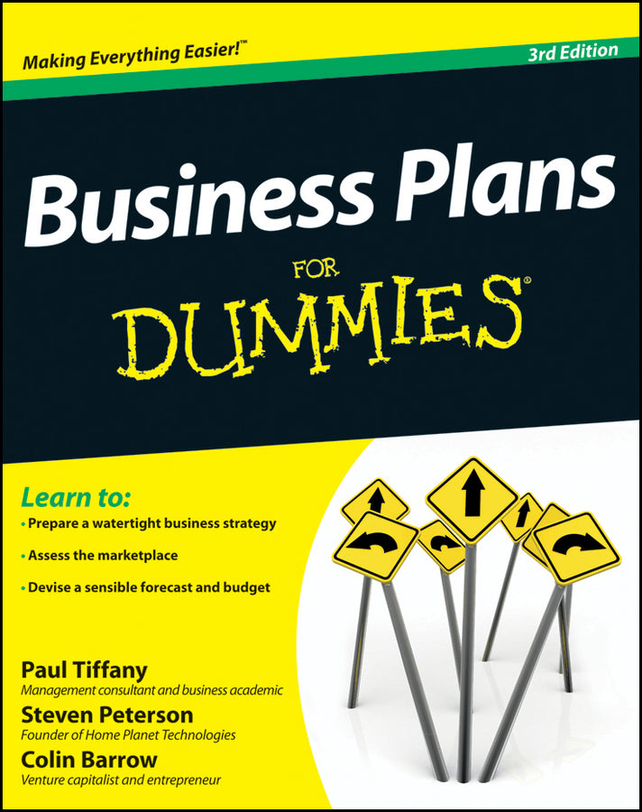 Business Plans For Dummies 3e (Paperback / softback) 9781119941187