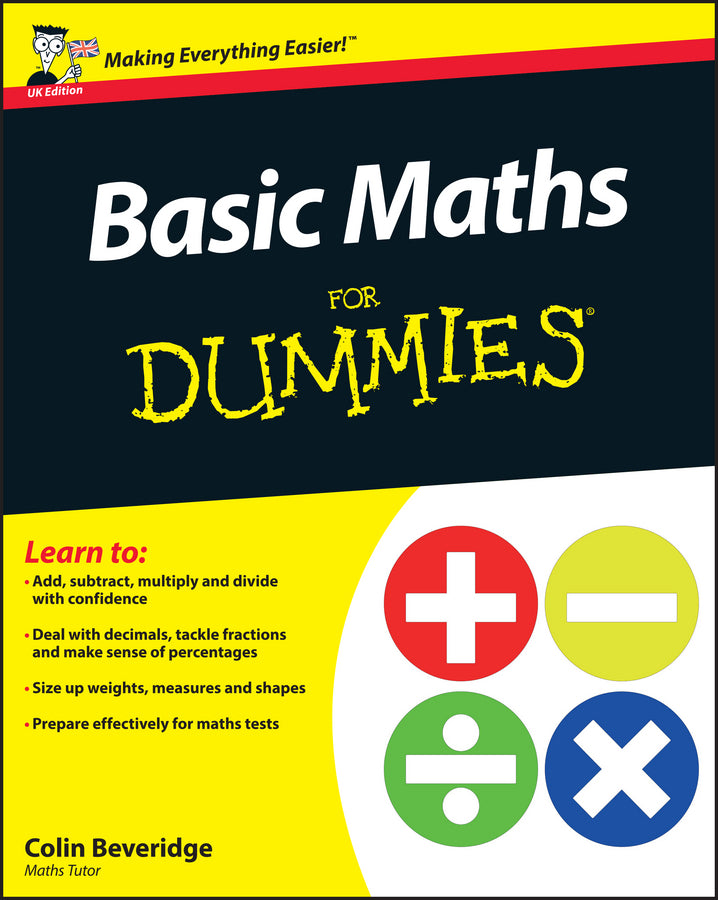 Basic Maths For Dummies (Paperback / softback) 9781119974529