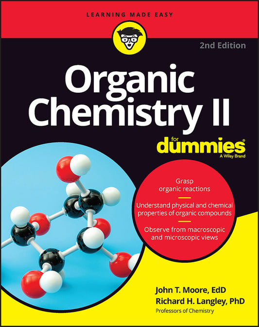 Organic Chemistry II For Dummies, 2nd Edition (Paperback / softback) 9781119985174