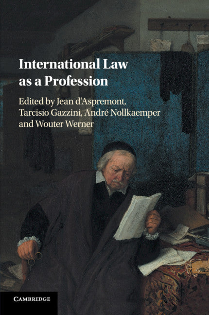 International Law as a Profession (Paperback / softback) 9781316506011