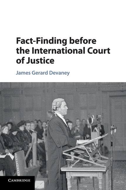 Fact-Finding before the International Court of Justice (Paperback / softback) 9781316507025