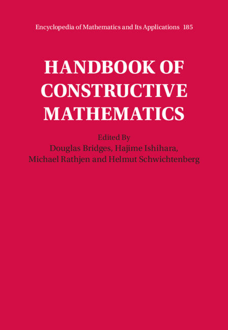 Handbook of Constructive Mathematics (Hardback) 9781316510865