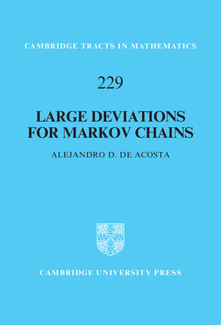 Large Deviations for Markov Chains (Hardback) 9781316511893