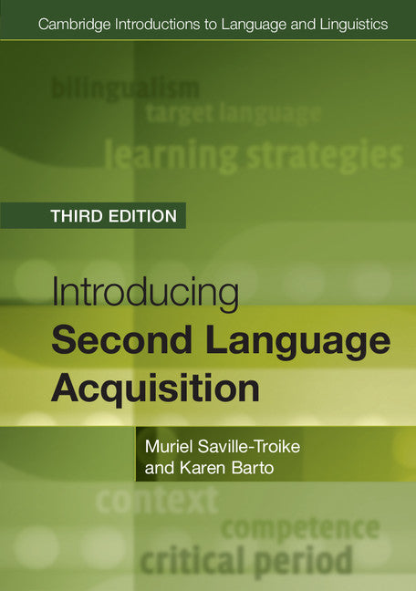 Introducing Second Language Acquisition (Paperback / softback) 9781316603925