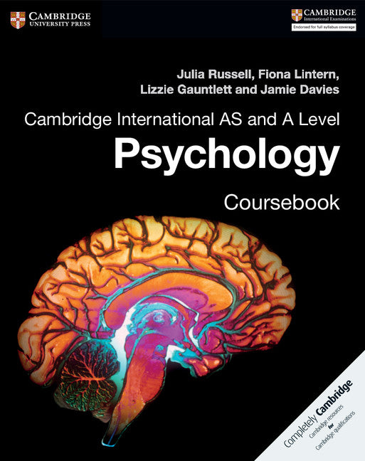 Cambridge International AS and A Level Psychology Coursebook (Paperback / softback) 9781316605691