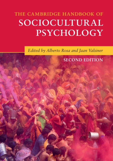 The Cambridge Handbook of Sociocultural Psychology (Paperback / softback) 9781316610282
