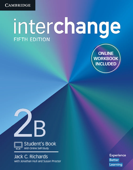 Interchange Level 2B Student's Book with Online Self-Study and Online Workbook (Multiple-component retail product) 9781316620373