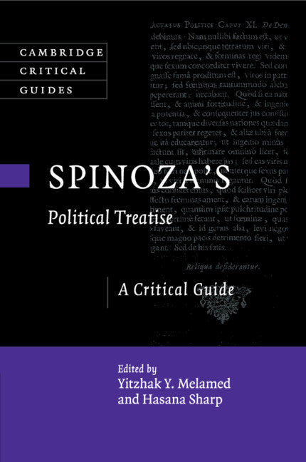 Spinoza's Political Treatise; A Critical Guide (Paperback / softback) 9781316621660