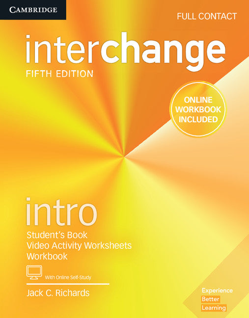 Interchange Intro Full Contact with Online Self-Study and Online Workbook (Multiple-component retail product) 9781316622964