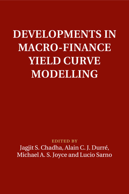 Developments in Macro-Finance Yield Curve Modelling (Paperback / softback) 9781316623169
