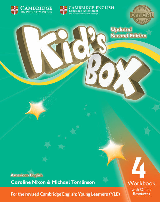 Kid's Box Level 4 Workbook with Online Resources American English (Multiple-component retail product) 9781316627204