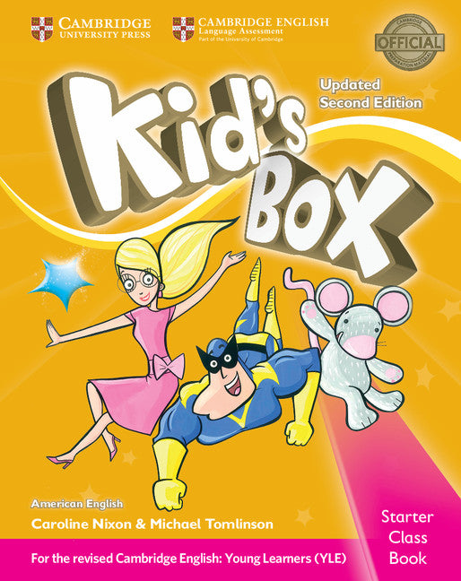 Kid's Box Starter Class Book with CD-ROM American English (Multiple-component retail product, part(s) enclosed) 9781316627495