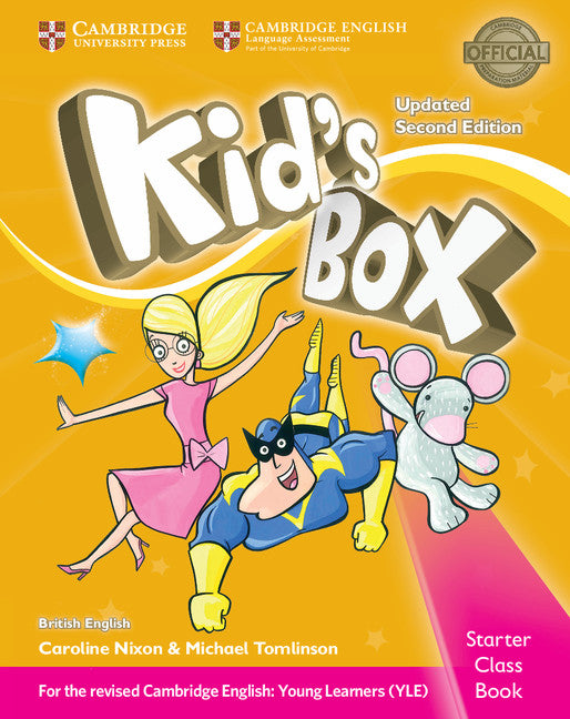 Kid's Box Starter Class Book with CD-ROM British English (Multiple-component retail product, part(s) enclosed) 9781316627655