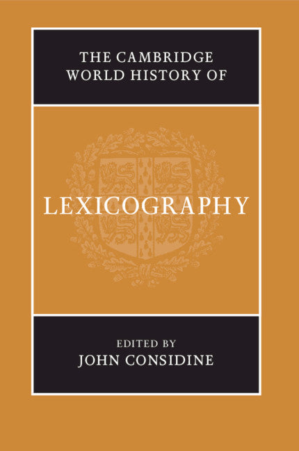 The Cambridge World History of Lexicography (Paperback / softback) 9781316631119