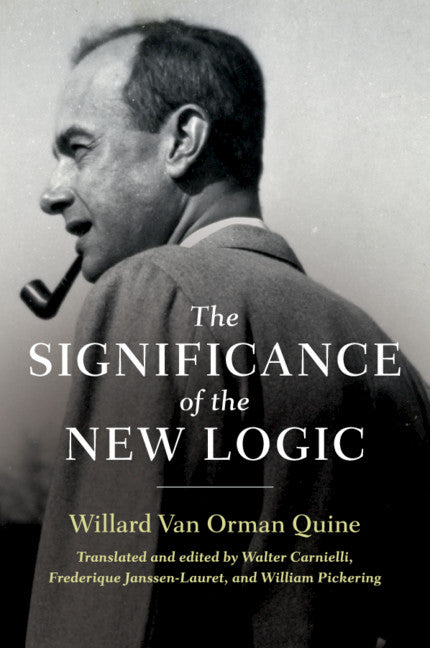 The Significance of the New Logic (Paperback / softback) 9781316631164