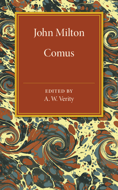 Comus (Paperback / softback) 9781316633373