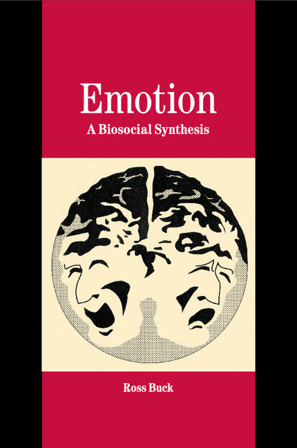 Emotion; A Biosocial Synthesis (Paperback / softback) 9781316635605