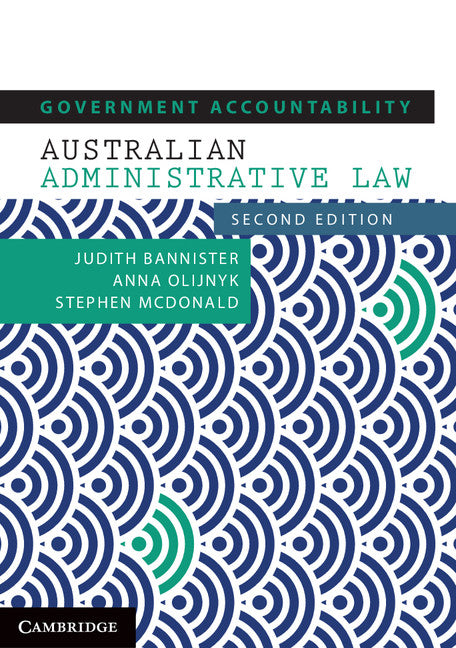 Government Accountability; Australian Administrative Law (Paperback / softback) 9781316636695