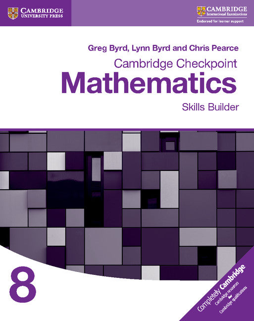 Cambridge Checkpoint Mathematics Skills Builder Workbook 8 (Paperback / softback) 9781316637395