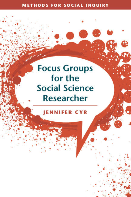 Focus Groups for the Social Science Researcher (Paperback / softback) 9781316638798