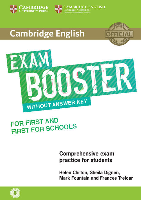 Cambridge English Exam Booster for First and First for Schools without Answer Key with Audio; Comprehensive Exam Practice for Students (Multiple-component retail product) 9781316641750