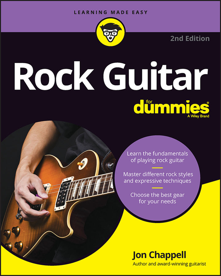 Rock Guitar For Dummies, 2nd Edition (Paperback / softback) 9781394159192