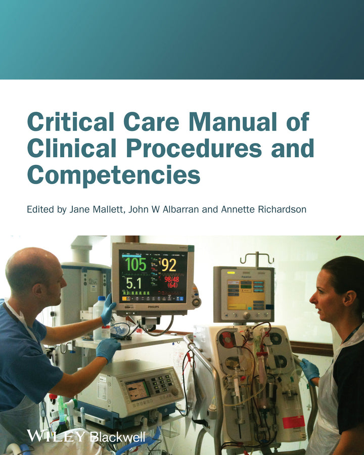 Critical Care Manual of Clinical Procedures and Competencies (Paperback / softback) 9781405122528