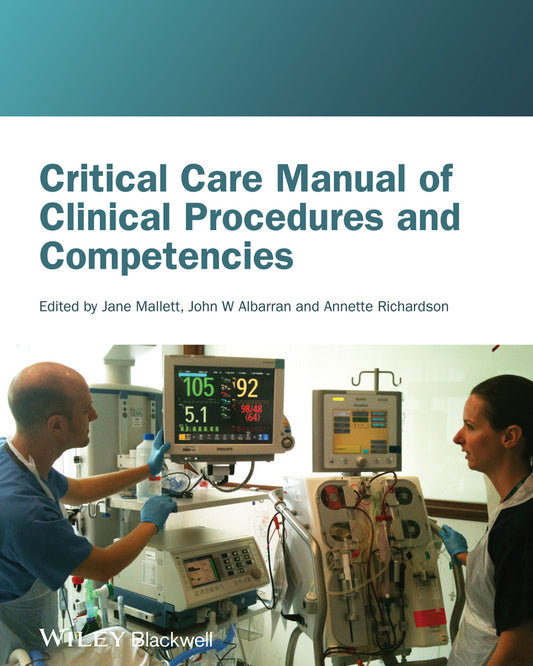 Critical Care Manual of Clinical Procedures and Competencies (Paperback / softback) 9781405122528
