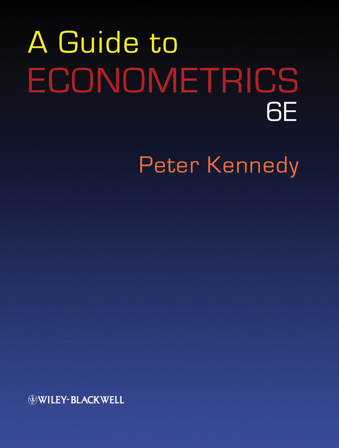 A Guide to Econometrics 6e (Paperback / softback) 9781405182577