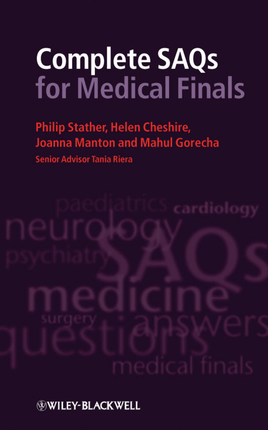 Complete SAQs for Medical Finals (Paperback / softback) 9781405189286
