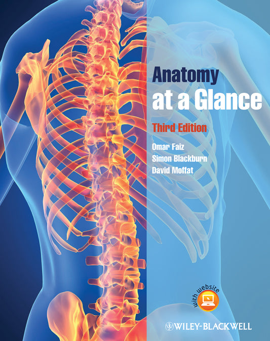 Anatomy at a Glance 3e (Paperback / softback) 9781444336092