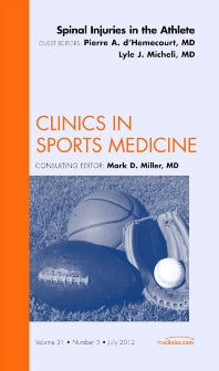 Spinal Injuries in the Athlete, An Issue of Clinics in Sports Medicine (Hardback) 9781455749478