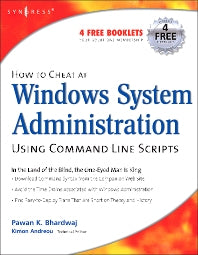 How to Cheat at Windows System Administration Using Command Line Scripts (Paperback / softback) 9781597491051