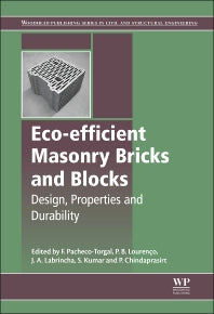 Eco-efficient Masonry Bricks and Blocks; Design, Properties and Durability (Hardback) 9781782423058