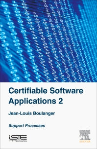 Certifiable Software Applications 2; Support Processes (Hardback) 9781785481185