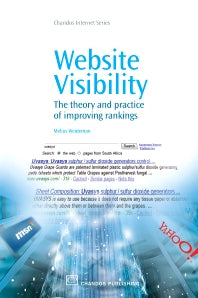 Website Visibility; The Theory and Practice of Improving Rankings (Paperback / softback) 9781843344735