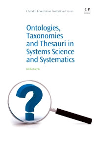 Ontologies, Taxonomies and Thesauri in Systems Science and Systematics (Paperback / softback) 9781843346128