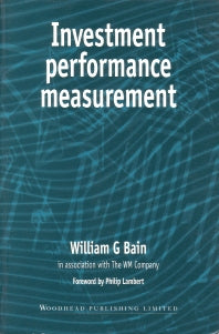 Investment Performance Measurement (Hardback) 9781855731950