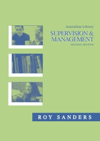 Australian Library Supervision and Management (Paperback / softback) 9781876938307