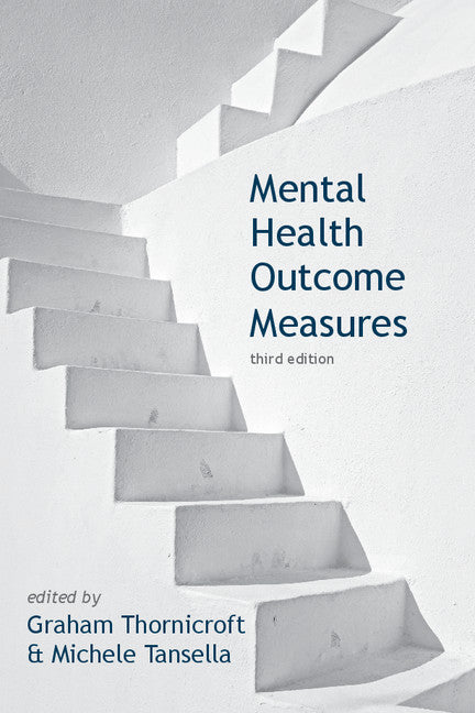 Mental Health Outcome Measures (Paperback / softback) 9781904671923