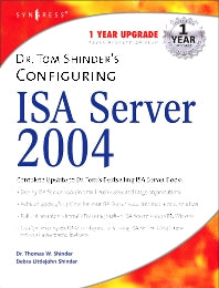 Dr. Tom Shinder's Configuring ISA Server 2004 (Paperback / softback) 9781931836197